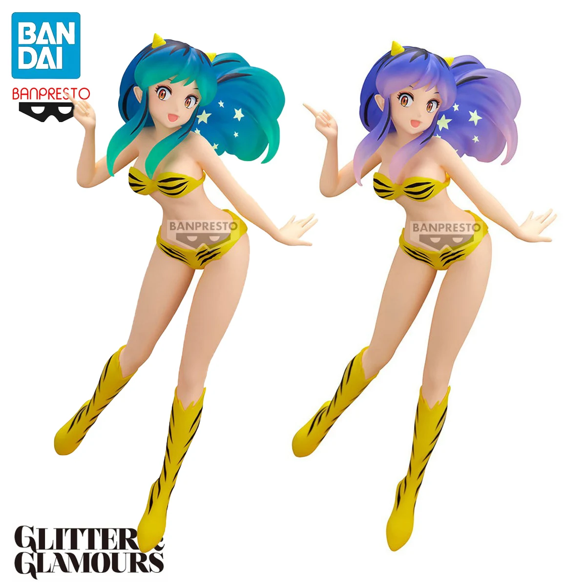 BANPRESTO Original GLITTER&GLAMOURS LUM Shooting Star Ver.A/B PVC 22CM Anime Action Figures Model Collection Toy