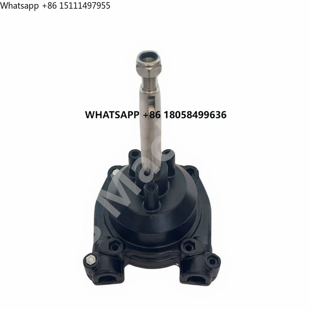 Marine Outboard Motor Universal Mechanical Turbine Steering System Kit Equipped with Steering Wheel, Steering Cable, and Baffle