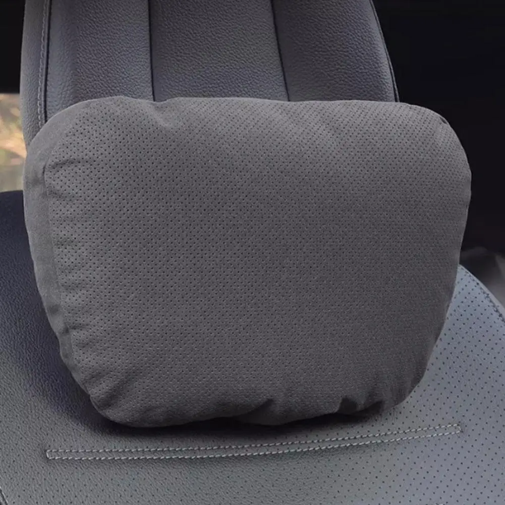 Kopfstütze, universell verstellbar, Auto-Nackenkissen, Lendenwirbelstützkissen, weicher Memory-Schaum für S-Klasse, Limousine, SUV, Fahrzeugkomfort – Detail 13
