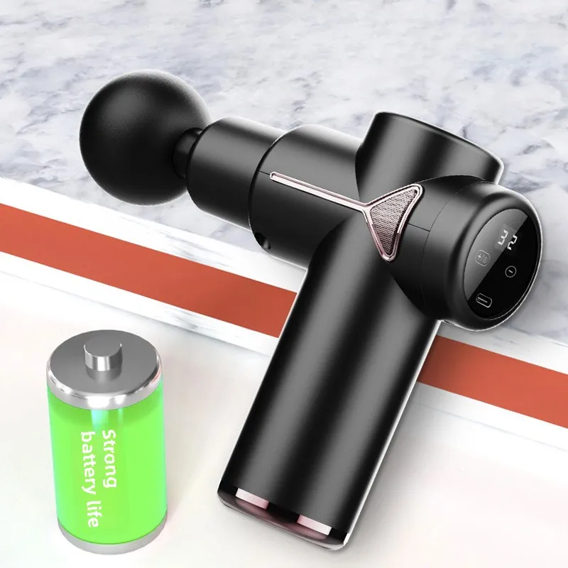 

Deep Tissue Fascia Gun Multiple Speeds Mini Portable Size Stylish Muscle Recovery Device Fast Charging and Silent Motor