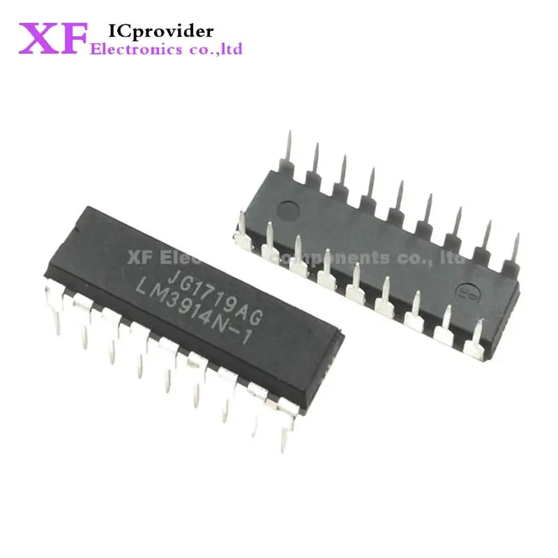 100pcs/lots LM3914N-1 LM3914N LM3914 DRIVER DOT BAR DISPLAY 18-DIP IC New original