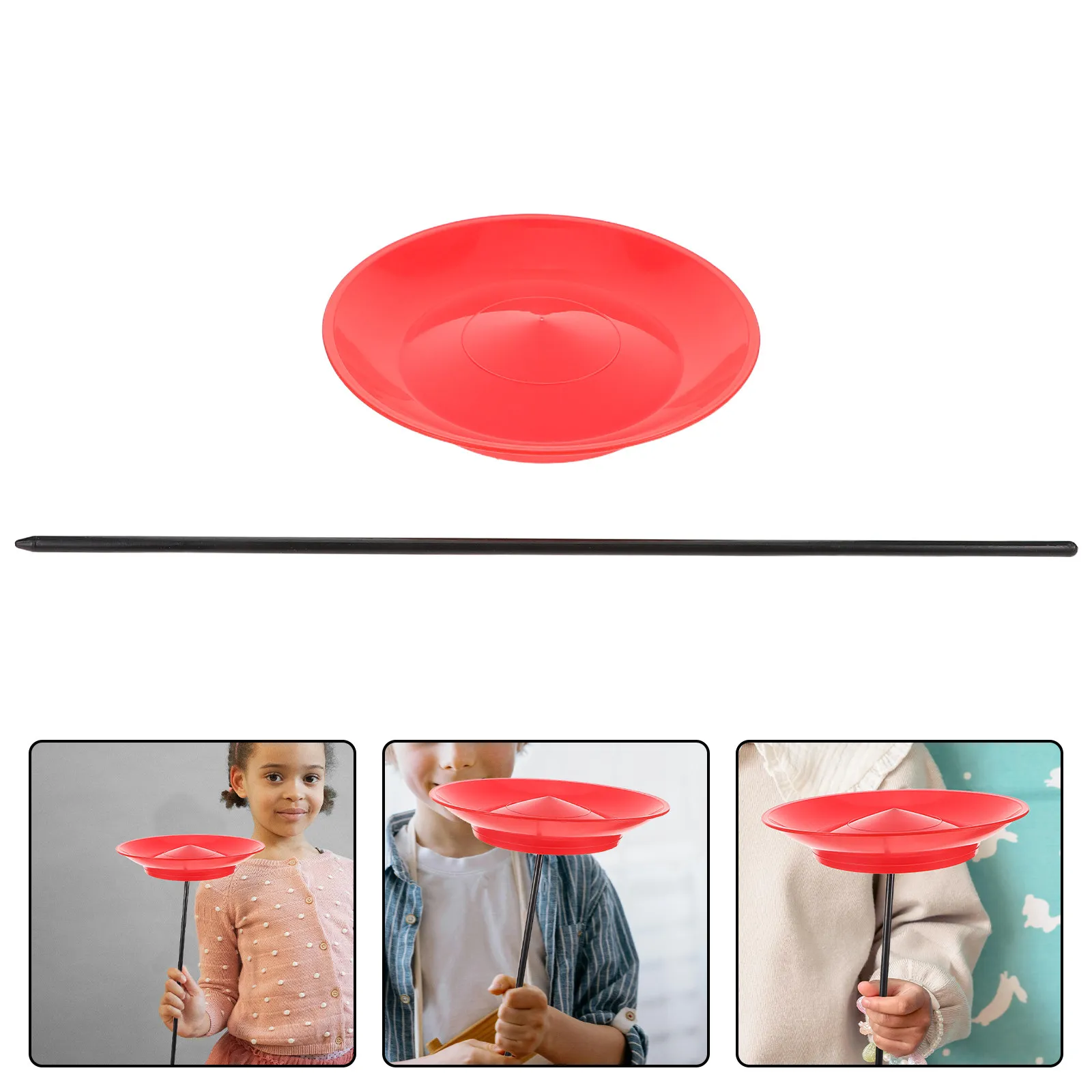 1 Juego de accesorios de equilibrio para malabares, palo para presentaciones en escenario, juego de habilidad, entretenimiento, juguete de circo