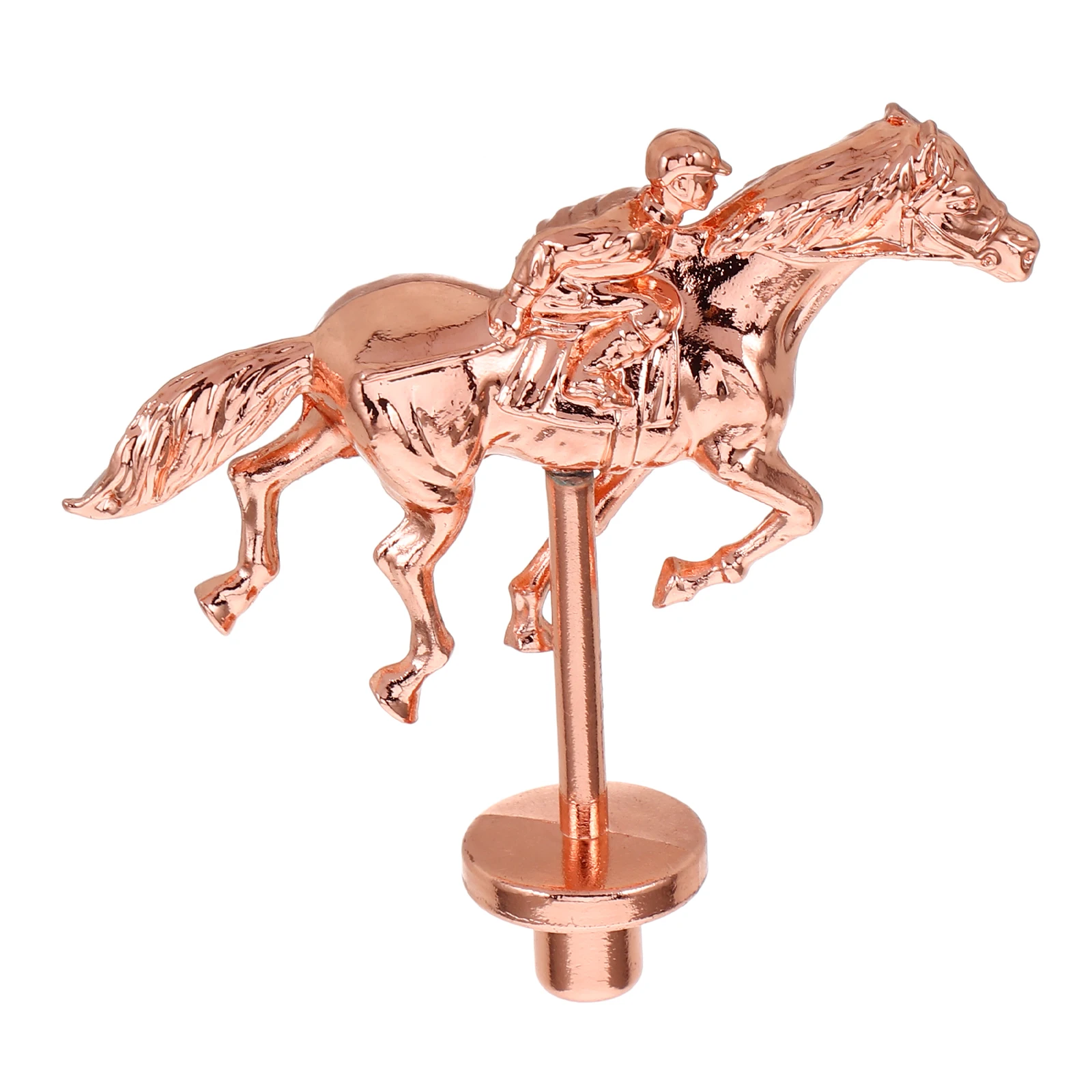 Elegant gelegeerd metalen paard voor racebordspel Vervangingsstukken Vakmanschap Racing Game-accessoire voor volwassenen