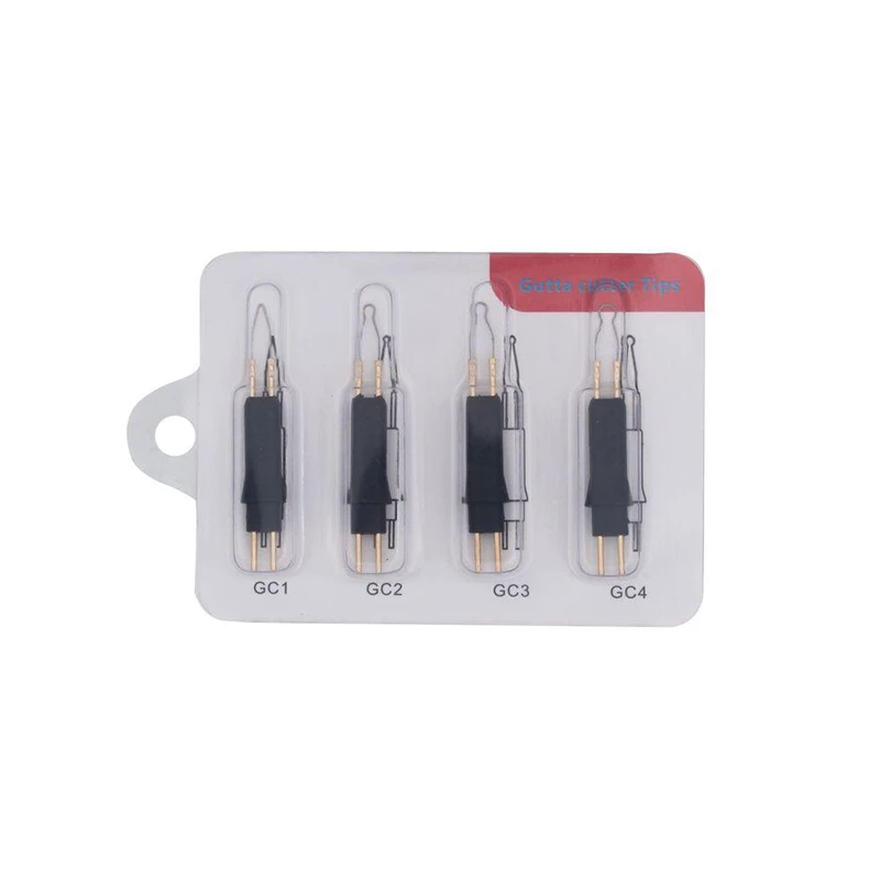 VVDental-Dissolvido Dental Guta Percha Cortador De Goma De Dente, Endo, Clareamento Dentes, 4Pcs Dicas