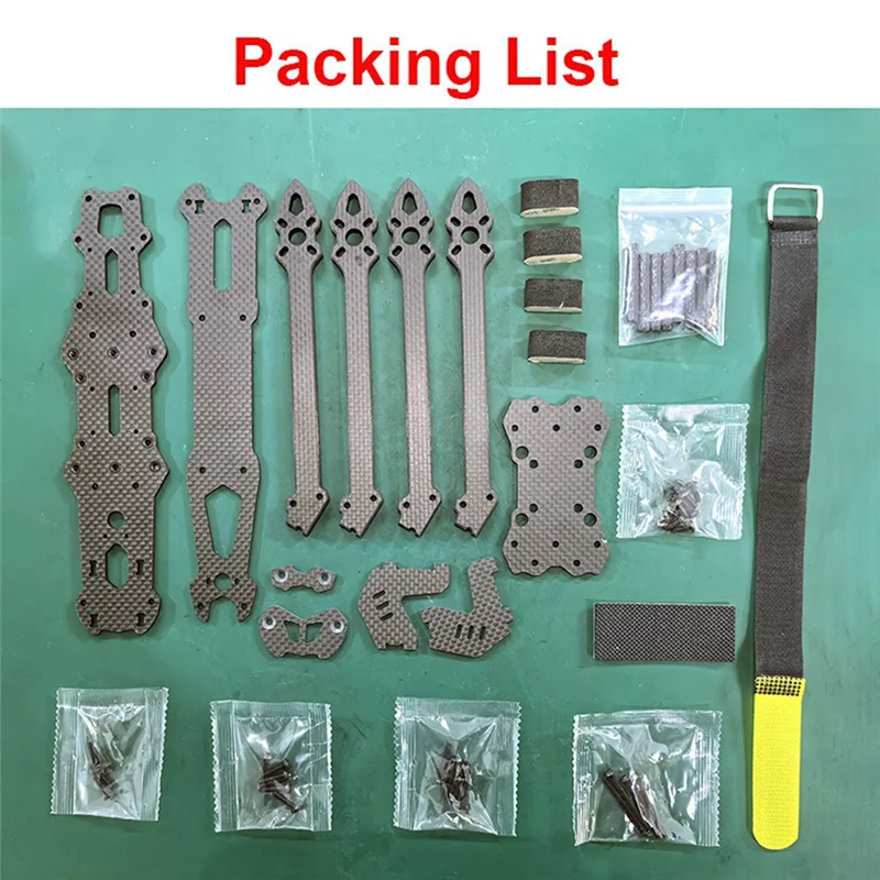 A19Q-For Mark 4 V2 7Inch FPV Carbon Fiber Frame 295Mm For Mark4 FPV Racing Drone Quadcopter Freestyle Frame Kit