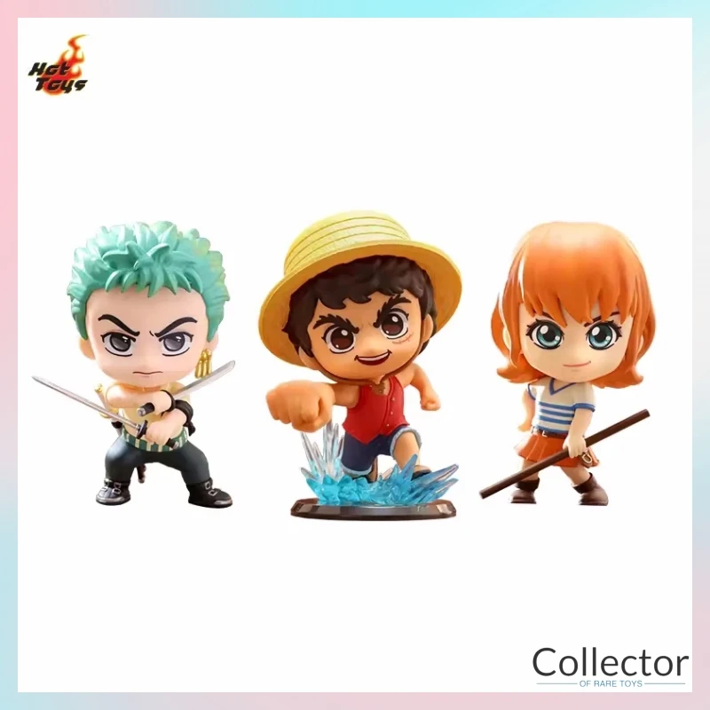 

Hot Toys One Piece Monkey D. Luffy Roronoa Zoro Nami COSBABY Mini Collectible Doll Peripheral Action Figure Model Ornaments