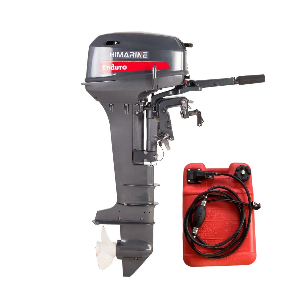 High Quality 15HP Himarine 2 Stroke Outboard Motor Boat Engine For Marine Use Long Shaft