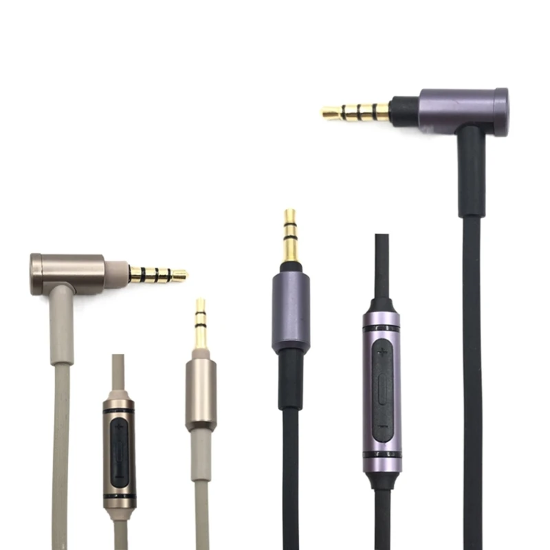 ヘッドホンオーディオケーブル ボリュームコントロール付き 交換用 MDR-1A MDR-1ABT MDR-1ADAC MDR-1AM2 3.5mmジャック付き