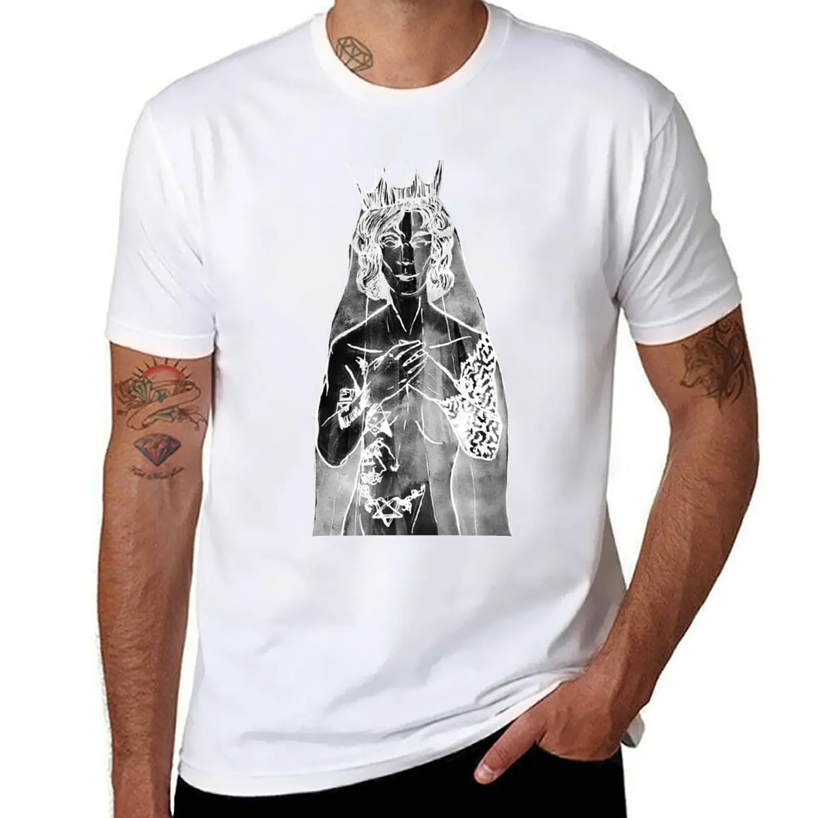 

Veil Queen T-Shirt cotton tshirt 100% man t shirt cotton T-Shirt