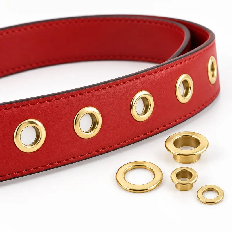 50/100Pcs 4-15mm Pure Copper Eyelet Grommets Belt Hole Rivets Shoe Lace Rings Webbing Grommet Apparel Repair Sewing Accessories