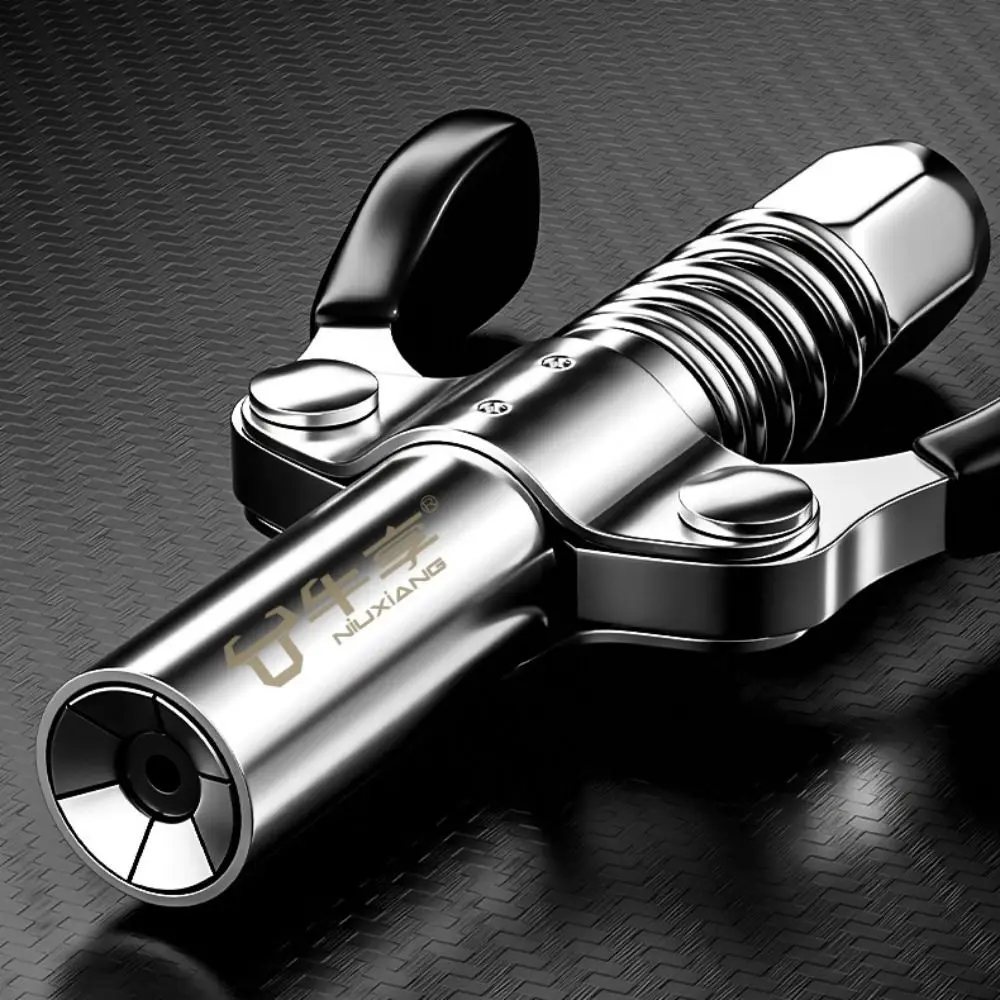 

Non-slip Double Handle Grease Tool Coupler Leak-Free Self-locking Grease Nozzle Steel Quick Release Grease Tip Tool Ship