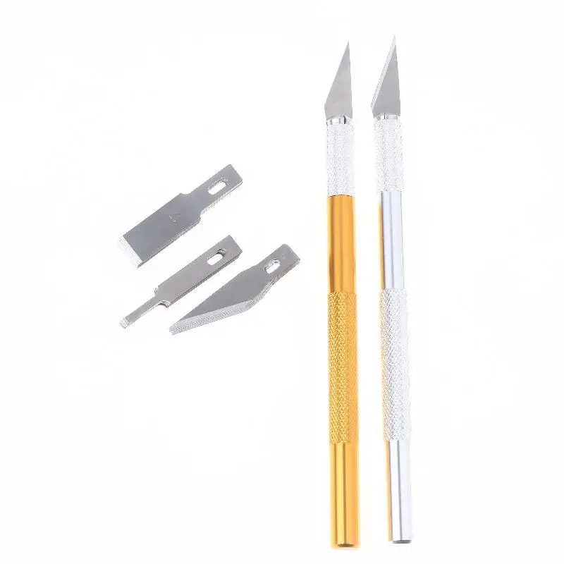 【LM】Glue Removal And Scraping Blades, Flat-edged Scalpel, 5, 11, 17# BSD Engraving Knife, Repair And Film Application Hand Knife
