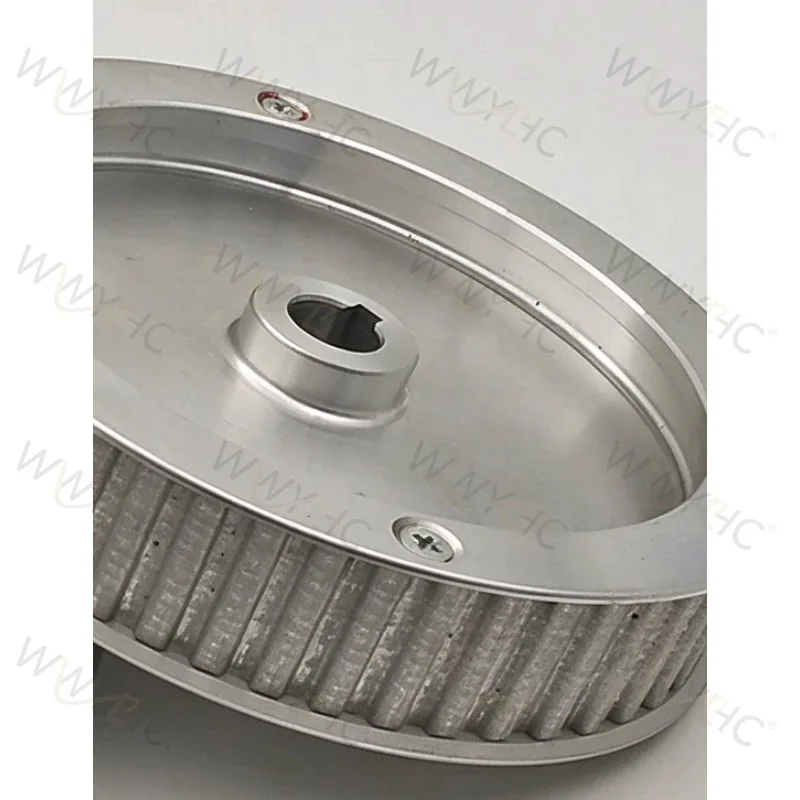 1PC 50 Teeth Timing Pulley, Milling Machine Spindle Motor Synchronous Drive Belt Pulley