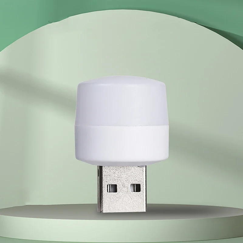 

50/2 шт. мини-USB ночник светодиодные лампы для чтения книг компьютер мобильный источник питания USB-разъем ночник спальня лампы для защиты глаз