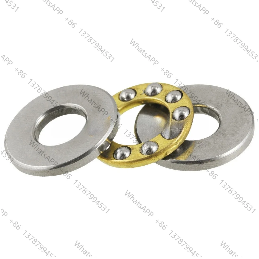 Silver Tone Metal Ball Thrust Bearing F8-19M 8x19x7mm F8-16M 8x16x5 F7-17M 7x17x16 F10-18M 10x18x5.5 F9-20M 9x20x7 F8-19M 8x19x7