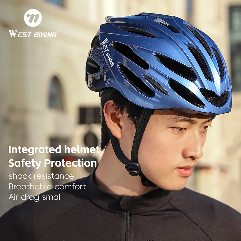 

WEST BIKING Cycling Helmet Ultralight Bike Helmet Integrated Molding Men Women Multicolor Bicycle Safety Cap Cycling Equipment