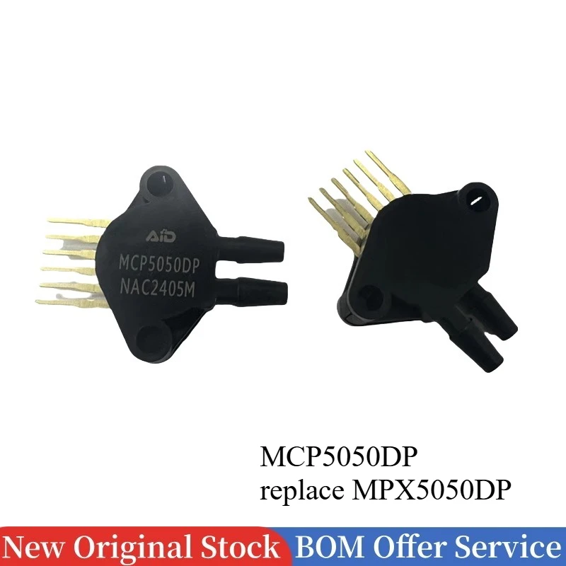 MCP5050DP replace MPX5050DP 0kPa to 50kPa 0.2V to 4.7V  6Pin  Differential Dual Ports Pressure Sensor