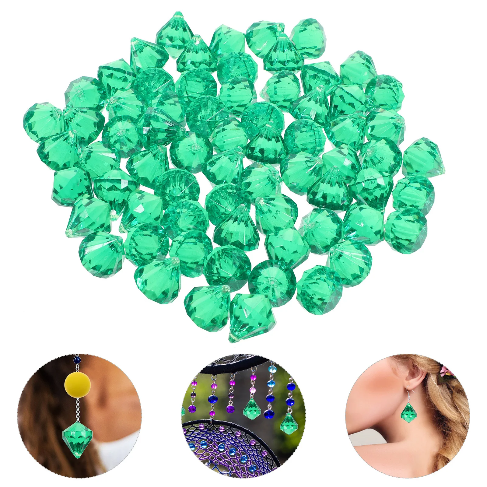 

1 сумка, хрустальный шар, подвесные украшения, блестящие акриловые бусины для окна, свадьбы, рождественской вечеринки, домашнего декора для сада, призма, ловцы солнца