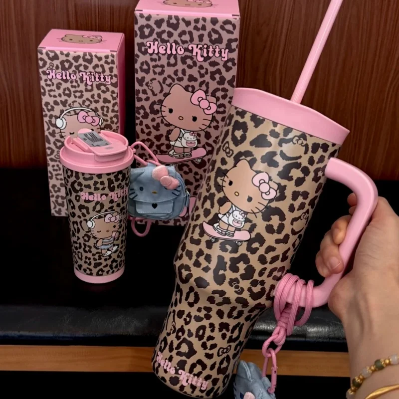 

Hello Kitty Jumbo Tumbler - Stainless Steel Insulated Straw Cup With Cold Retention