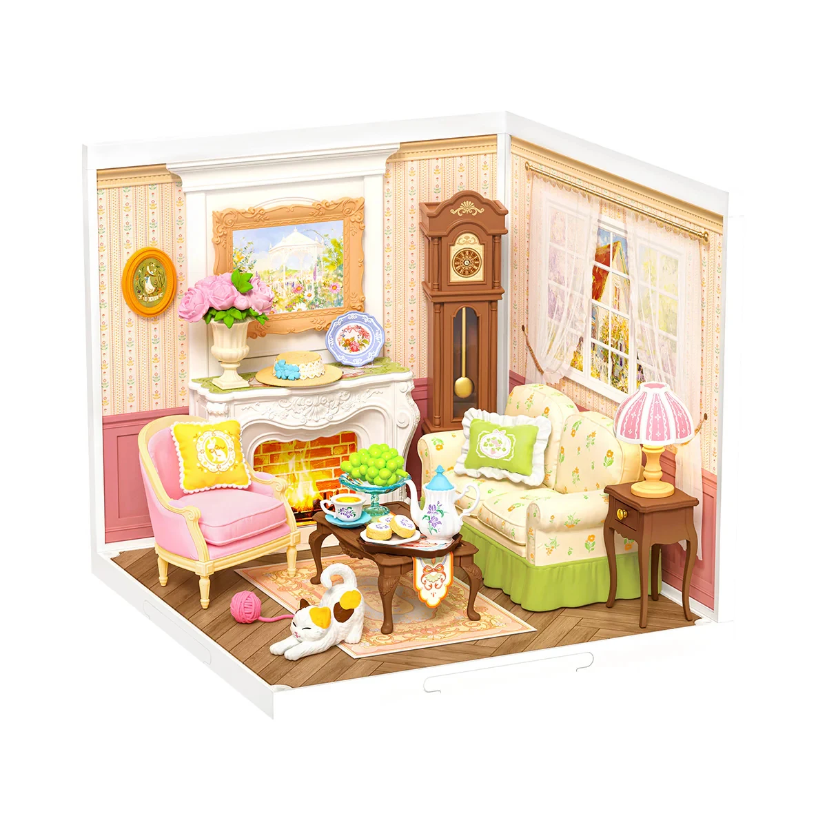Rolife Kit per case in miniatura fai-da-te Kit diorama da cortile modello Super Creator Perfetto regalo di compleanno di Natale per adulti e bambini