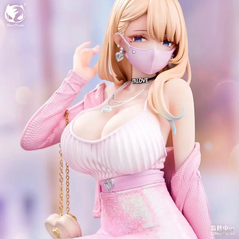 

Bearpanda Anime Figure 1/6 Scale Sitting Masked Touyama Asako Dress Style Fragrant Body Tutor For Anime Collectors