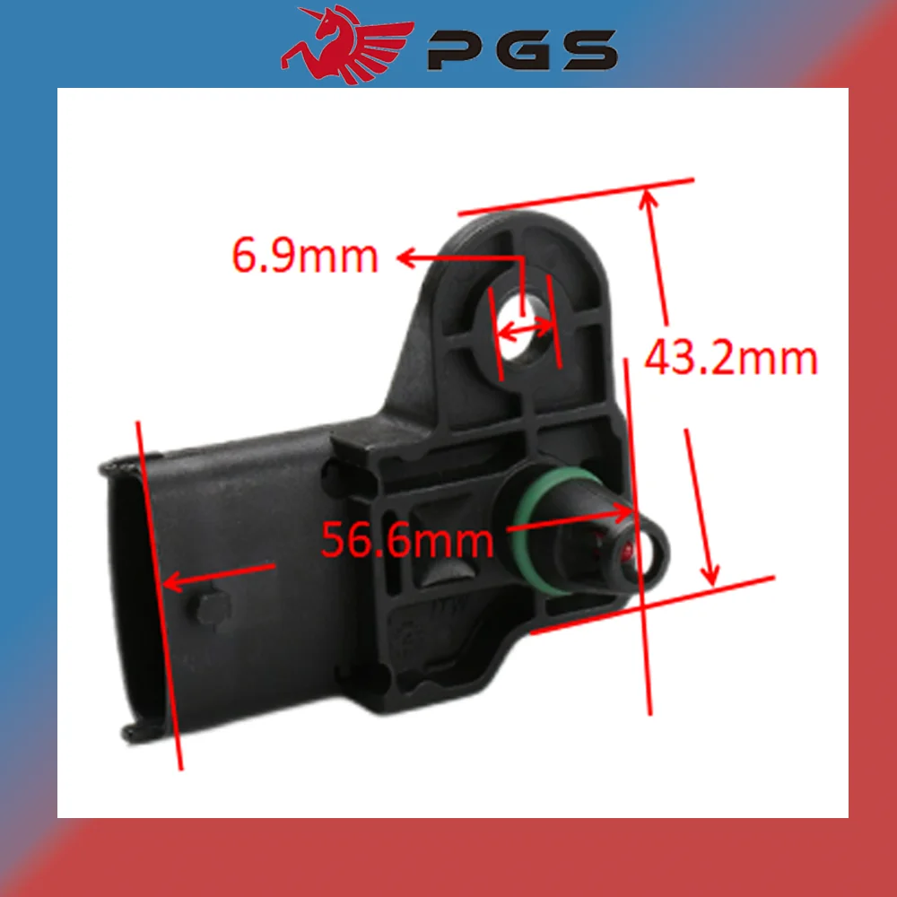 Sensor de pressão de admissão de ar PGS Temp, Stels, Guepard, Viking, Ermak, Rosomaha, Dominator, LU049872, 113000-001-0000, 39150-E05-0000