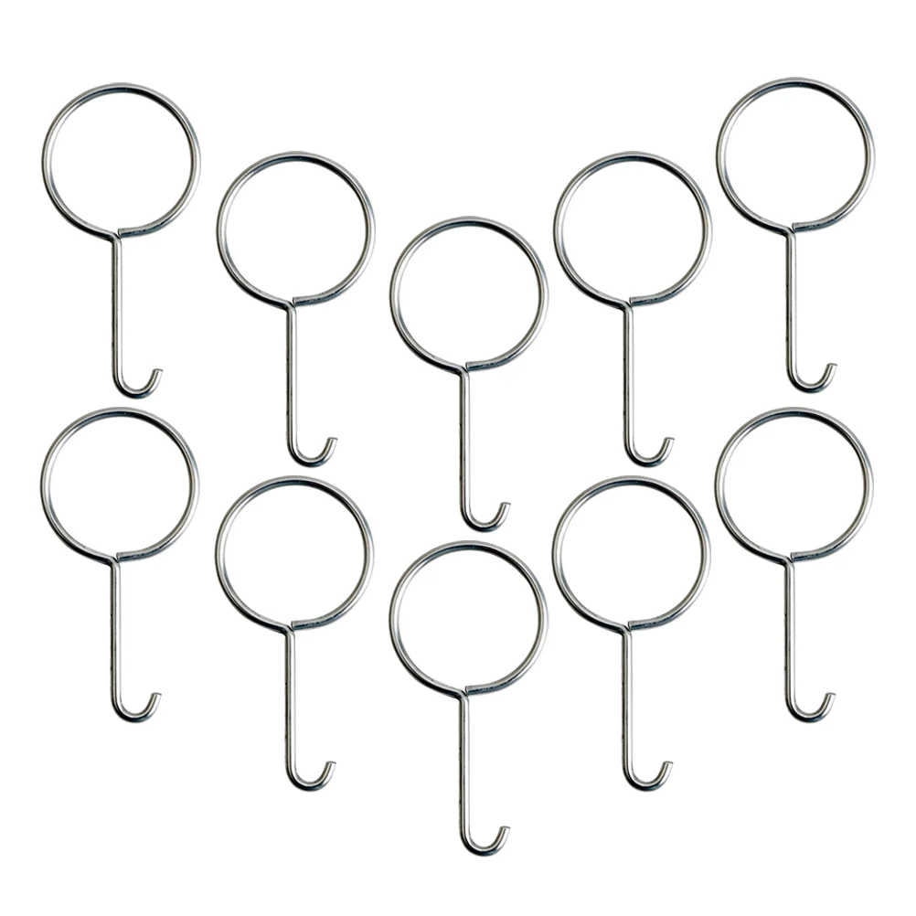 10 Pcs Puller Drain Grate Shower Lifting Hooks Removal Tool Drainage Pipe Lifter Metal Tools