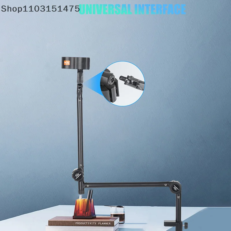 Microfoonarmstandaard Bureau Verstelbare microfoonhouder voor gaming Podcasting Streaming Opnamemicrofoon Uitgebreide Riser