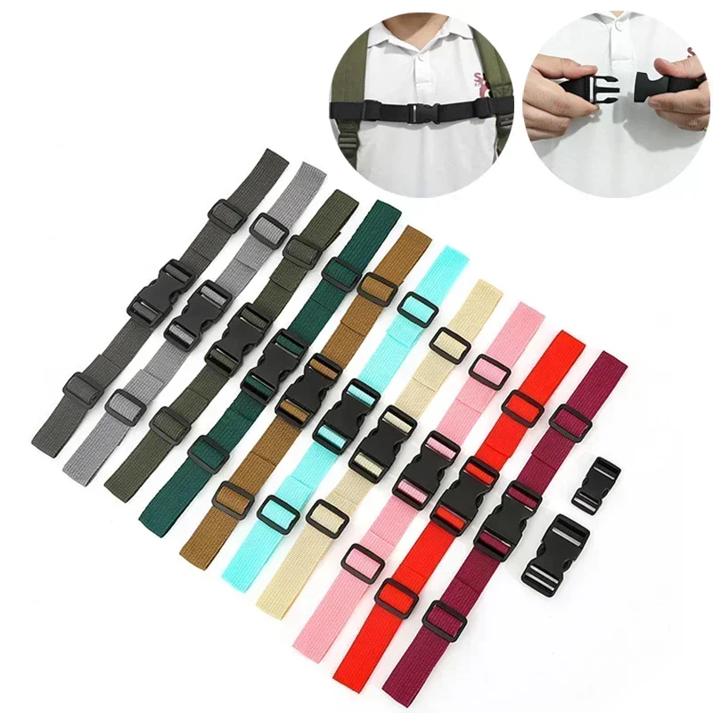 Adjustable Children\'s Outdoor Backpack Shoulder Strap Fixed Belt Strap Non-slip Pull Belt Durable Chest Strap Bag Accessories