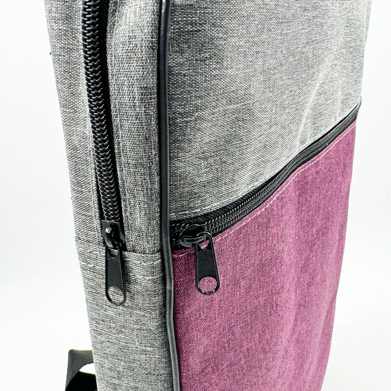 Tragbarer und stilvoller, farbblockierter Computerrucksack, Laptoptasche, Business-Campus-Rucksack