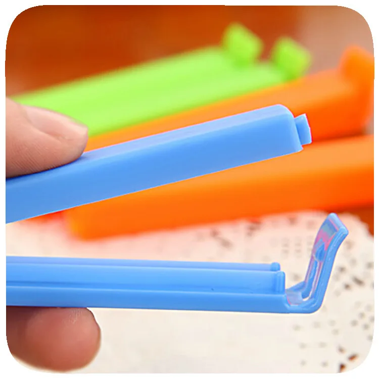 5PCS/Lot Plastic Sealing Clip Tea Clip Food Preservation Snack Bag Moisture-proof Sealing Clip 11cm S1425