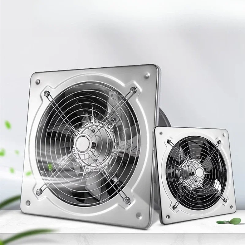 

16 inch stainless steel pure copper silent exhaust fan kitchen household restaurant ventilation fan strong oil exhaust fan wall