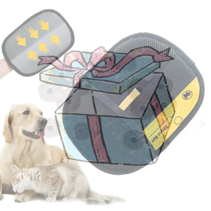 

【CCA】Электростатические перчатки для удаления шерсти животных, Новинка 2025 года: перчатка для удаления шерсти кошек и собак