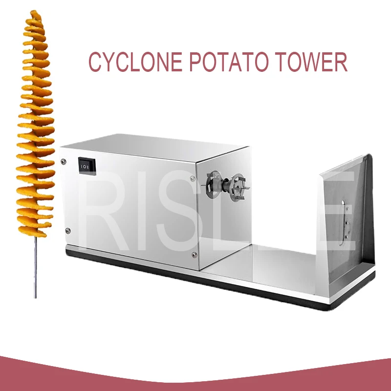 

Potato Tower Machine / Electric Spiral Tornado Cutter / Spiral Potato Slicer