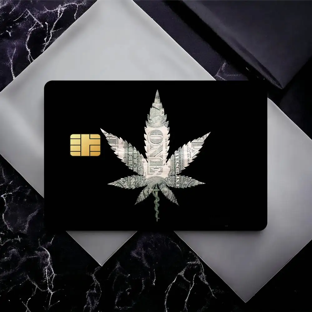 Rapper W-Wiz Khalifa Credit Card Skin Stickers for Bank Card Bus Metro Card Sticker Waterproof Gift