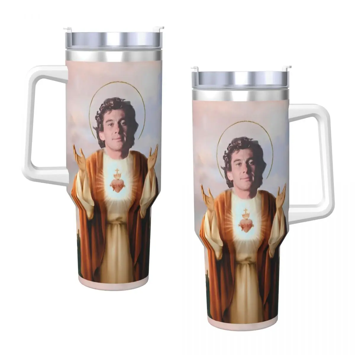 アイルトン・セナ-セント-タンブラー-冷温水ボトル-保温-ステンレス鋼製-サーモカップ-カスタム-トラベル-カーマグ