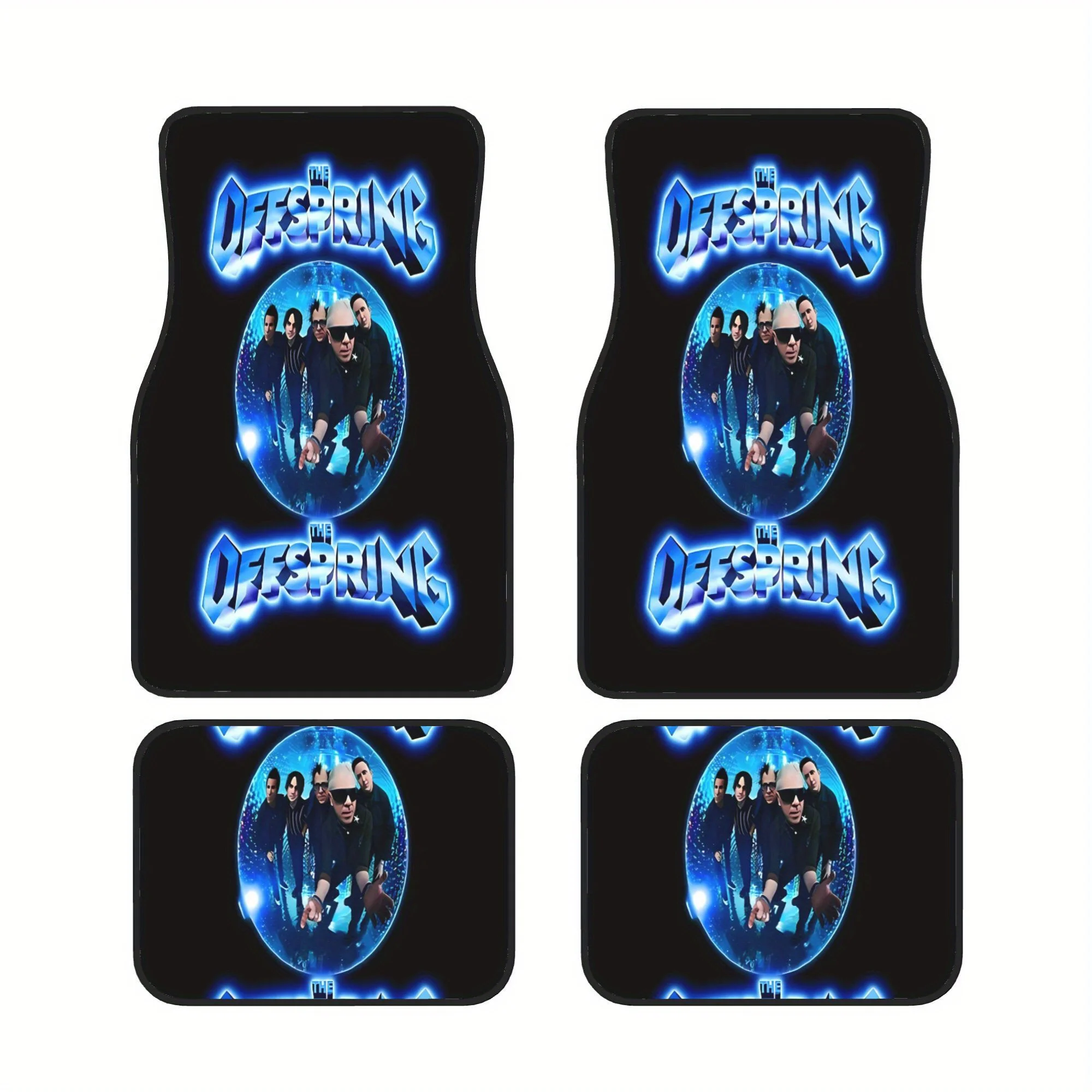 The Off Spring The Unforgettable Tracks Of Americana(3 Universal Car Mats Set Of Four Fits Front And Rear Footwells Ideal For Ke