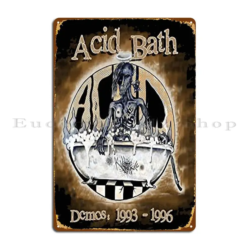 Acid Bath Bess Sale Metal Sign Garage Garage Decoration Garage Designer Tin Sign Poster