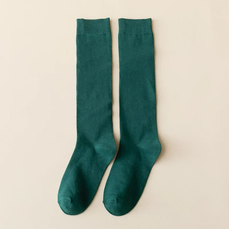 Girls Cotton Long Socks Women Stockings Spring Autumn Thigh High Stockings Ladies Stockings Fashion School Uniform Socks