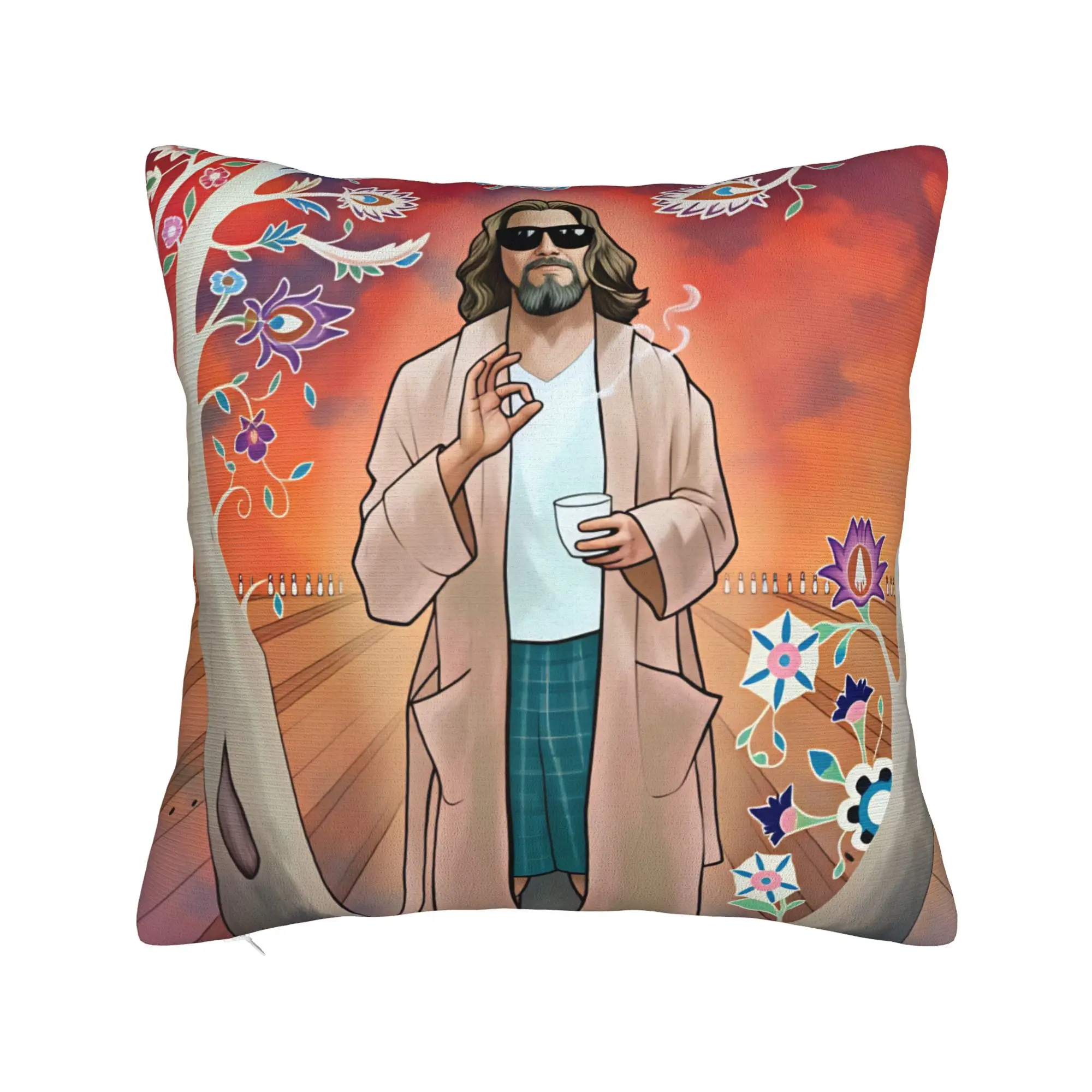 The Dude Big Lebowski (13) Pillow Case  Novelty Pillow Cover Soft Pillowcases For Chair Sofa Home Decor