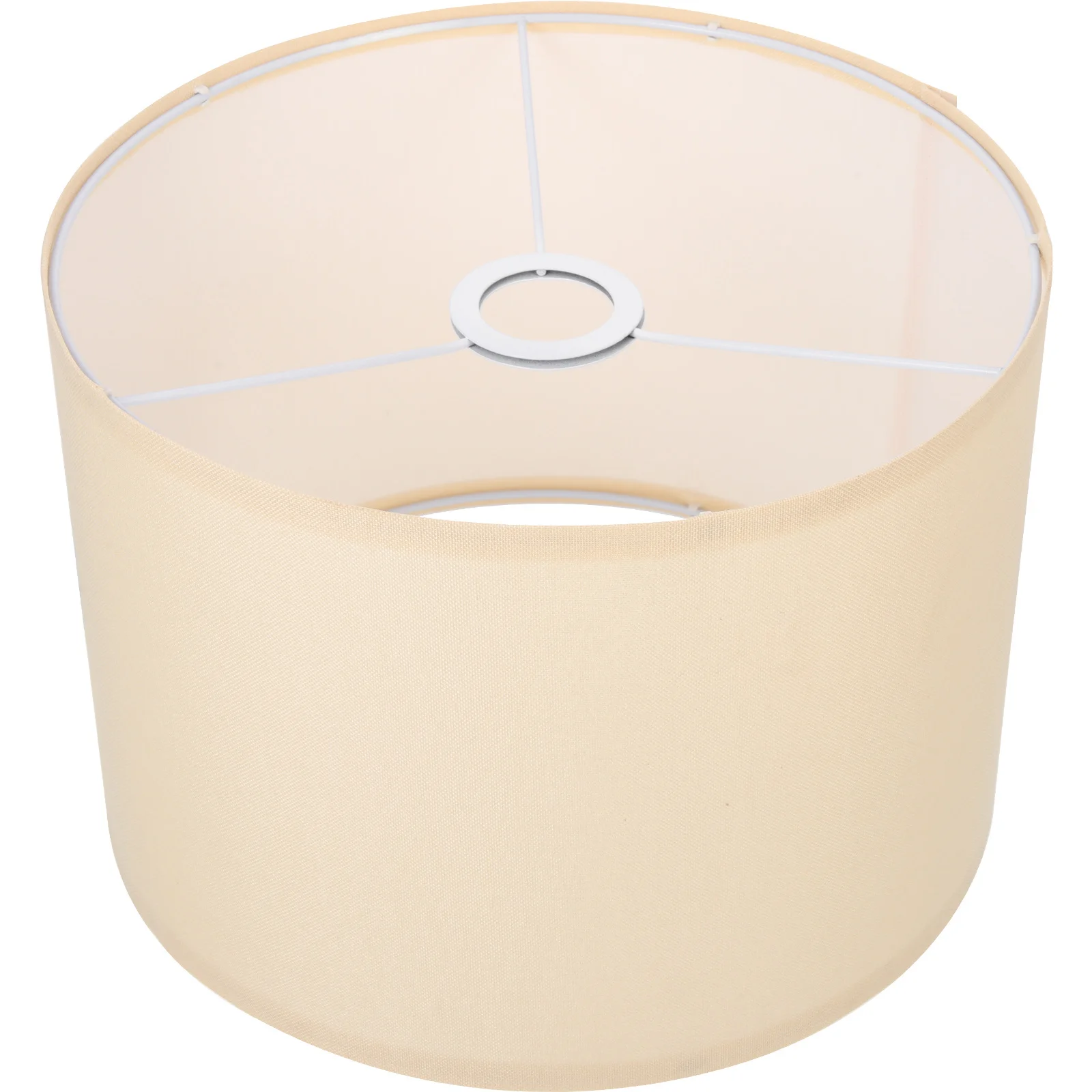 عاكس الضوء من الكتان البيج المنزلي، تصميم بسيط وقوي لحماية العين، ضوء ناعم لغرفة النوم وغرفة المعيشة، غطاء مصباح أرضي حديث #4