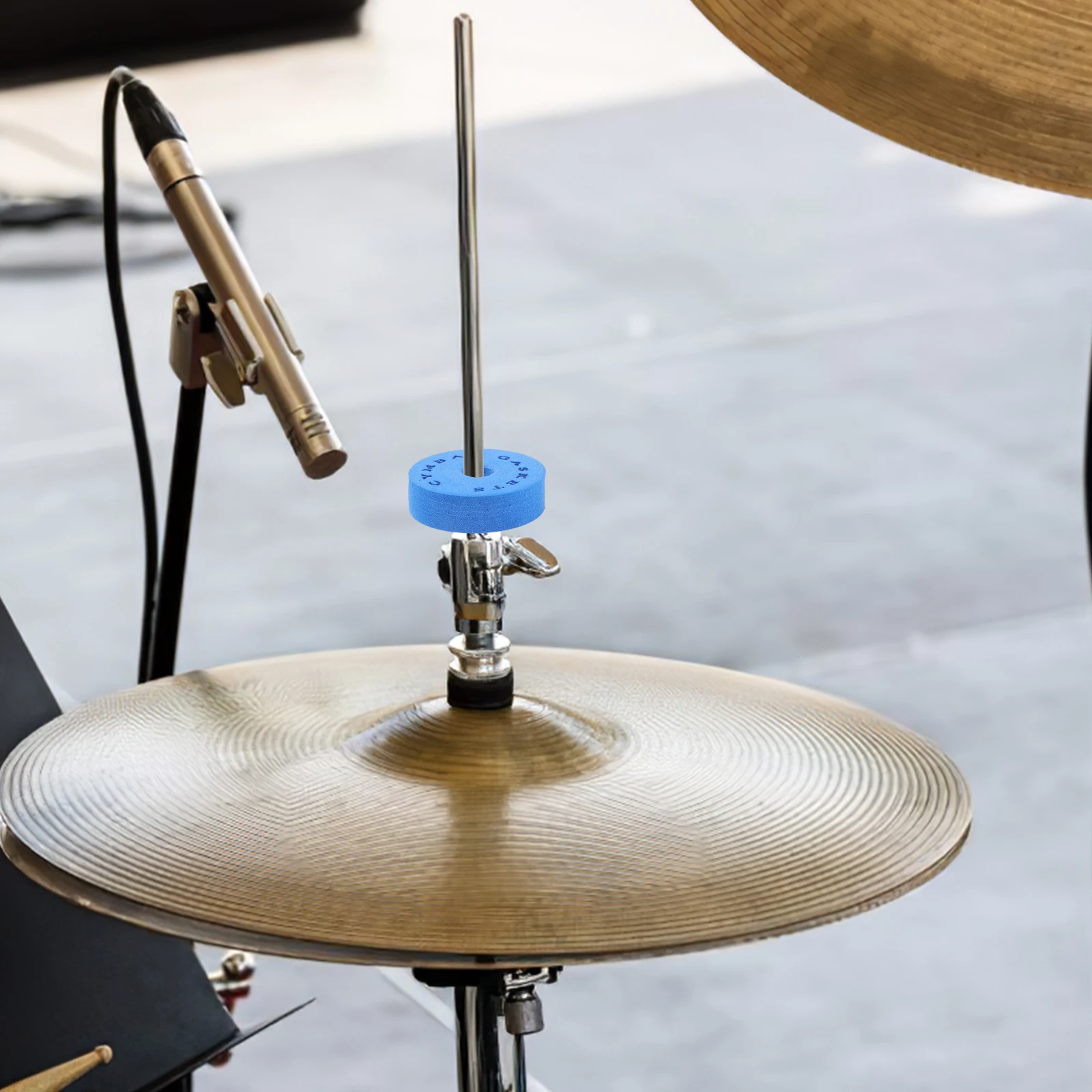 

1 set 1 Set Cymbal Eva Pad Metal Gasket Replacement Accessories For Drum Set Sturdy Non-Slip Cushioning Pads Lightweight Durable