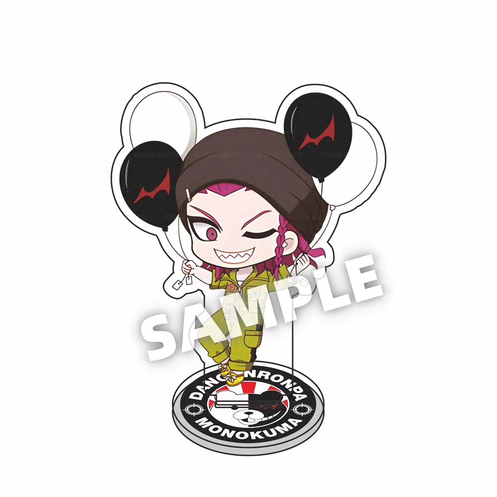10CM Acrylic Keychain Stand Model Cosplay Characters Ornament Accessories Goods Collection Gifts Anime Danganronpa