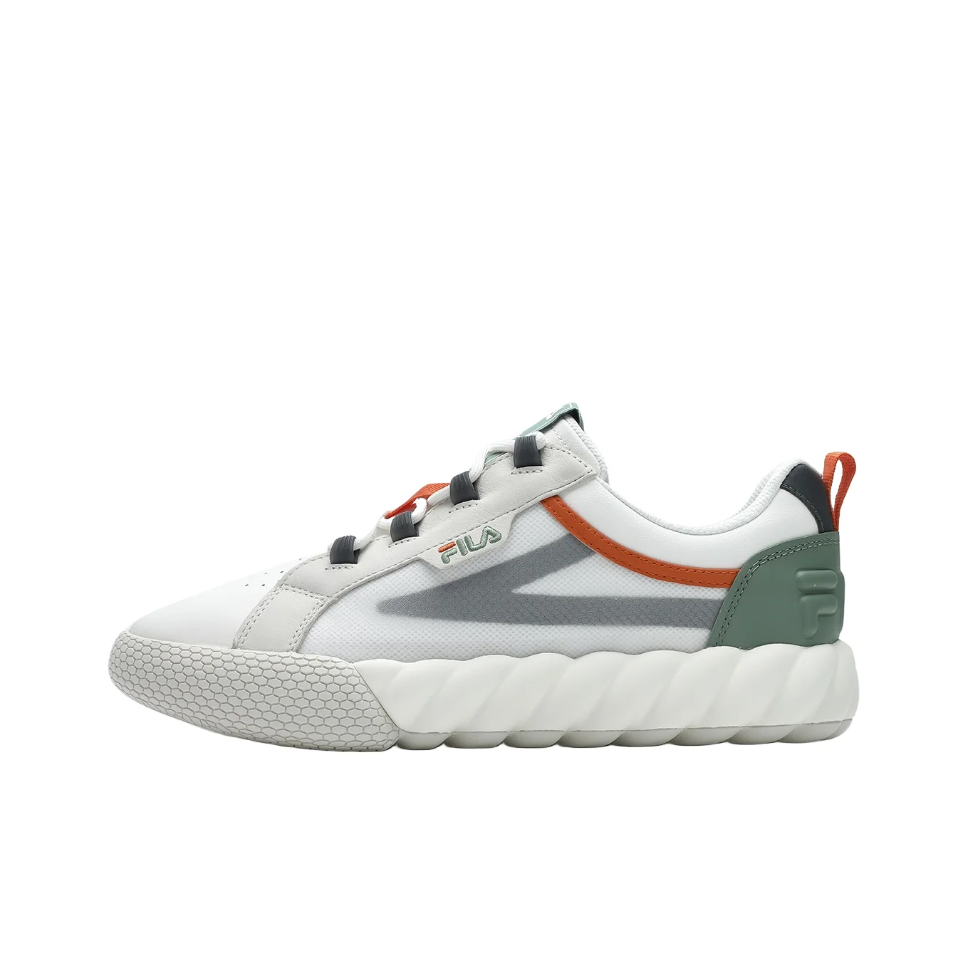 Men'S Shoes Green And White - FILA Campo Low top Skateboard Shoes