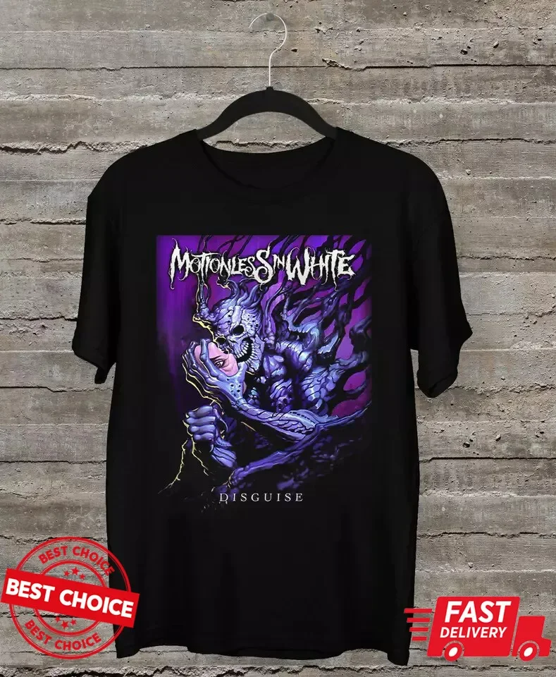 Motionless in White Short Sleeve Black Unisex S-3XL T-shirt Q1772