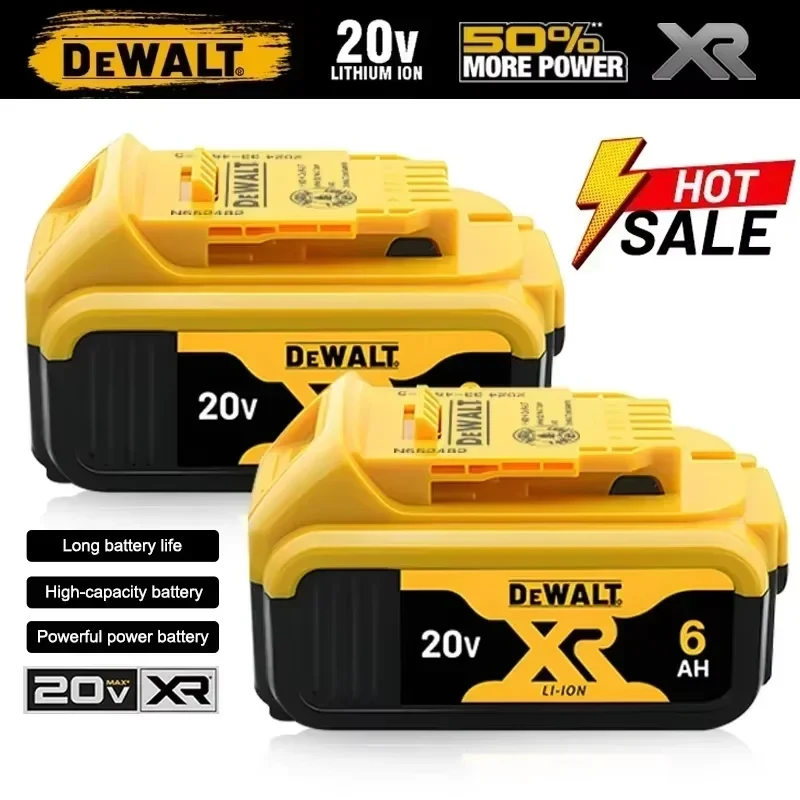 

Оригинальный аккумулятор DEWALT, литий-ионный аккумулятор 20 В, 5/6 Ач, аккумулятор для электроинструмента DCB205 DCB201 DCB203. Аккумулятор DEWALT 20В