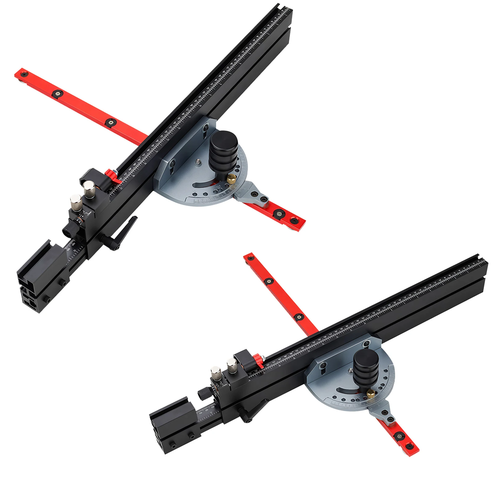 

Table Saw Precision Miter Gauge System Adjustable Premium Miter Gauge Standard Slot 3/4 X 3/8 Inches Woodworking Tools