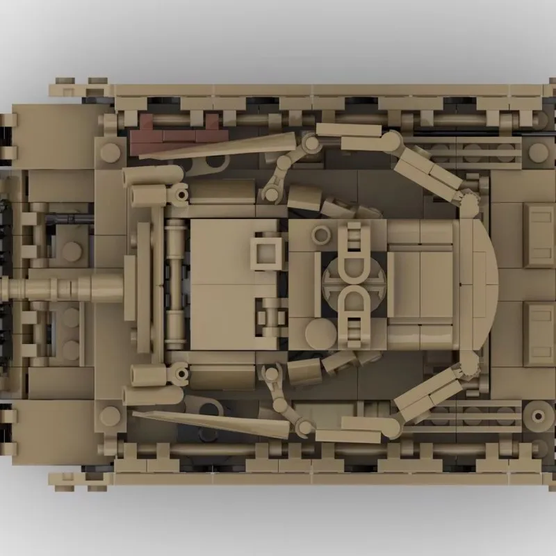 Świat II wojna światowa niemiecki wojskowy nr 3 czołg M Model żołnierz armii figurki akcesoria pojazd bojowy Moc klocki chłopcy zabawki dla dzieci