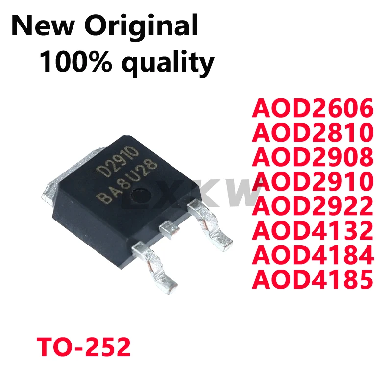 10/PCS New AOD2606 D2606 AOD2810 D2810 AOD2908 D2908 AOD2910 D2910 AOD2922 D2922 AOD4132 D4132 AOD4184 D4184 AOD4185 D4185 TO252