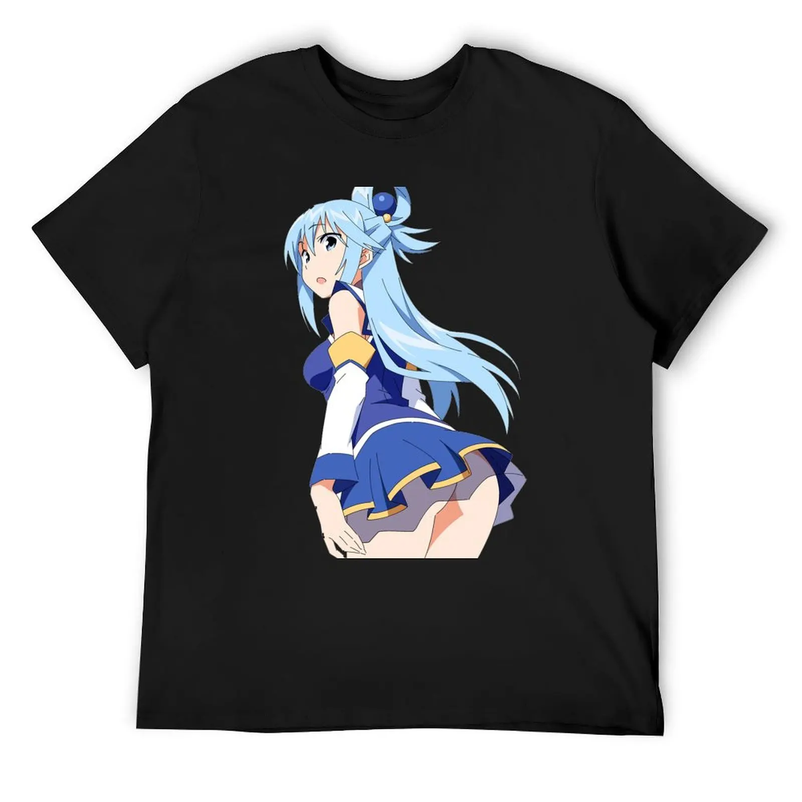 

Hottest waifu Aqua T-Shirt Clothing new gifts and t-shirts plain rapper graphic tees T-shirt men